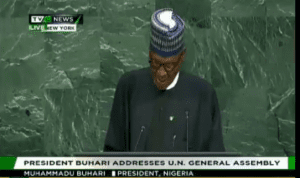President Buhari -UN-TVC