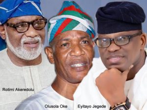 rotimi-akeredolu-olusola-oke-and-eyitayo-jegede