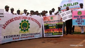 ASUP to embark on one-week nationwide strike TVC