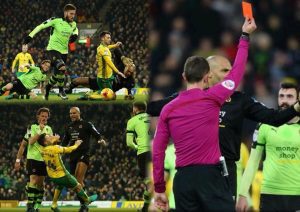 Ikeme red card
