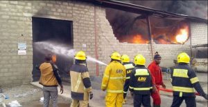 Lagos fire