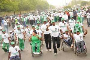 Physocally challenged women