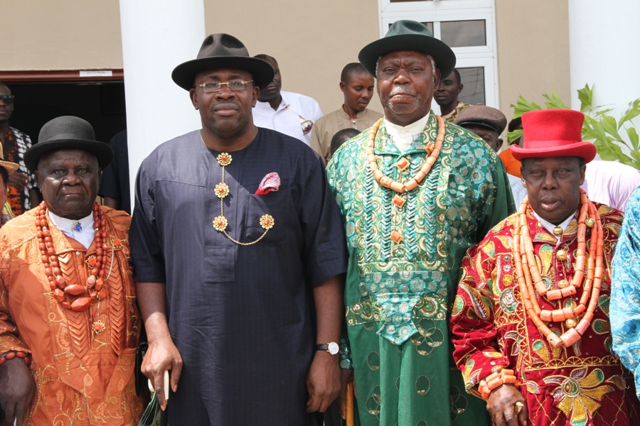 Image result for Bayelsa security: Dickson thanks traditional rulers, security agencies