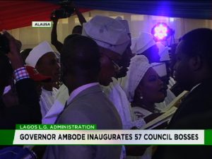 Inuagurated Lagos LG bosses