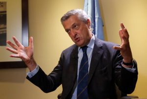 U.N. High Commissioner for Refugees (UNHCR) Filippo Grandi -TVC