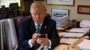tweeting Trump