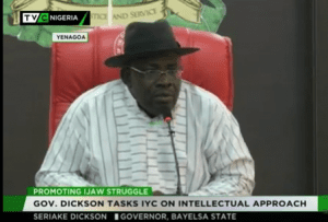 Gov Dickson- IYC-TVC