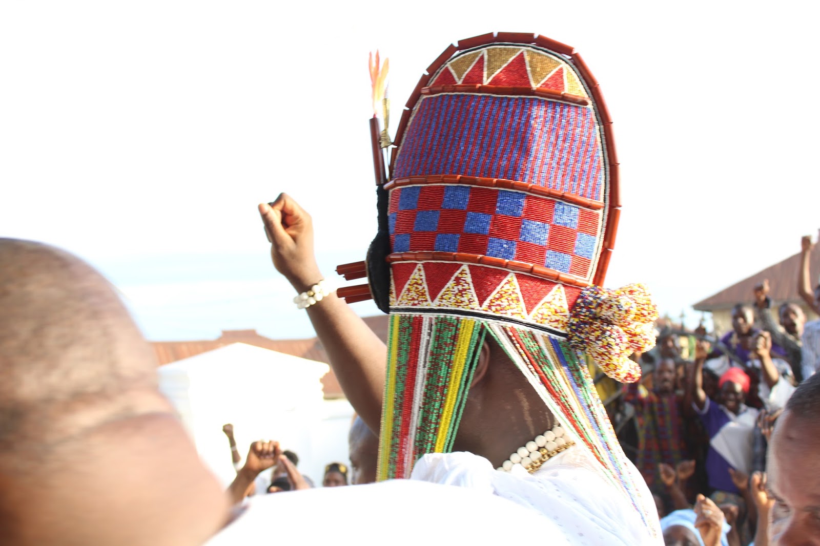 Glitters As Ooni Of Ife Attends First Event ArtX With New Oloori