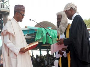 Buhari-taking-oath-of-office