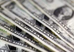 FILE PHOTO: U.S. dollar notes are seen in this picture illustration