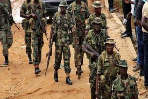 Borno troops