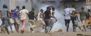 Guinea prostesters