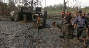 Illegal refinery
