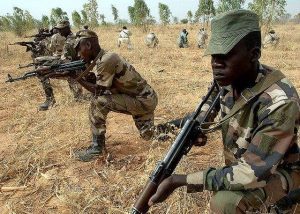 Nigerian-soldiers -Borno