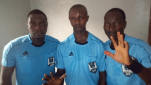 Referees attacked