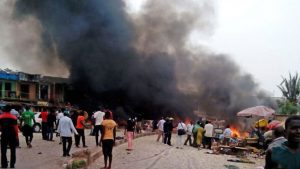Suicide blasts