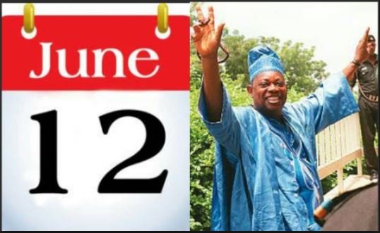 Image result for Buhari declares June 12 Democracy Day, honours Abiola with GCFR