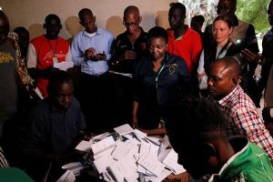 Mali vote count
