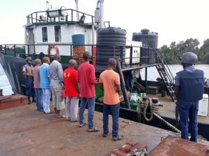 Oil theft