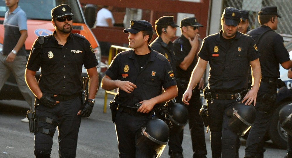 7 CM SPANISH NATIONAL POLICE