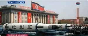 Missile test