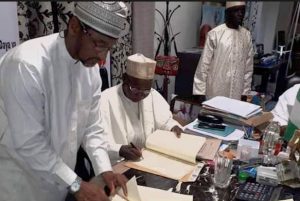 Masari signs