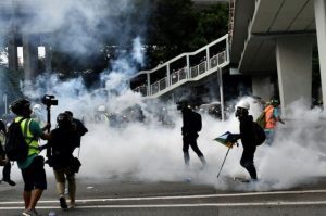 Hong Kong protesters