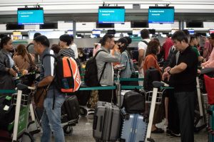 Hong Kong protest, flight operations resume