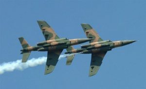 Air force strikes