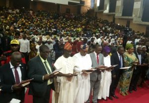 Abiodun swears-in 19 Commissioners, 15 Special Advisers