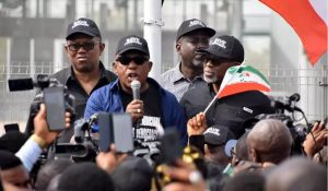 PDP protest
