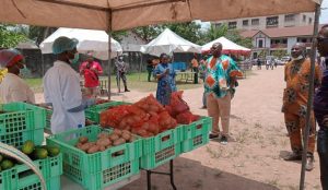 Makeshift markets