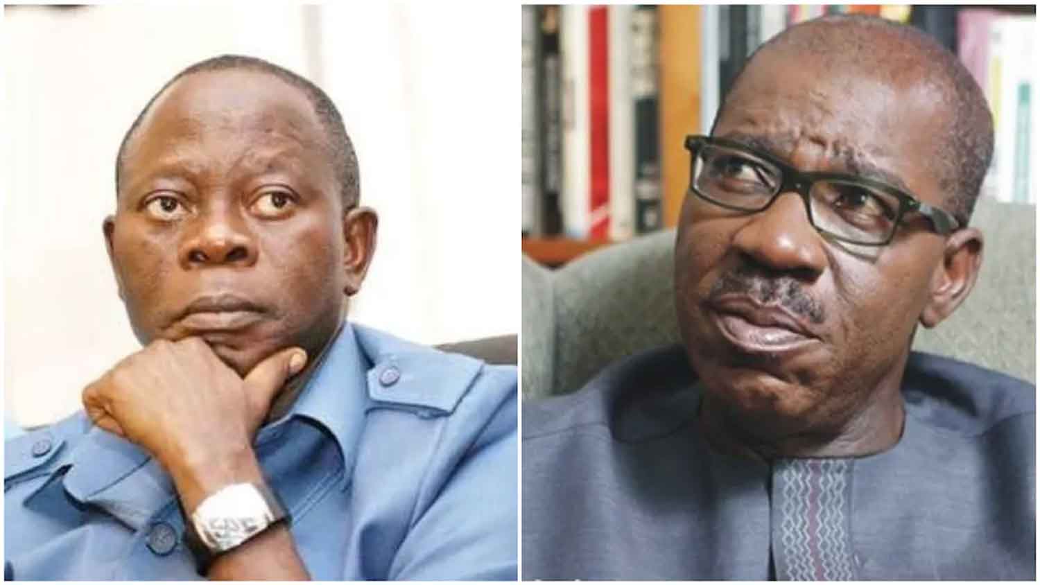 2020] Year of decision in Edo: How Obaseki, Oshiomhole stand