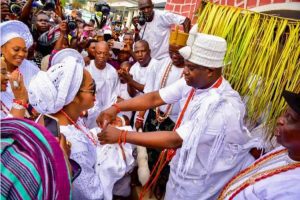 Ooni of Ife and his son