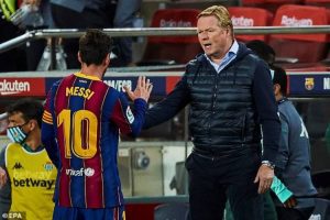 Barcelona boss, Ronald Koeman