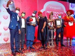 Governor Sanwo-Olu wins Vangaurd 'Personality Of The Year' Award