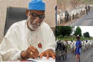 Breaking: Akeredolu signs Anti-Open Grazing Bill into Law
