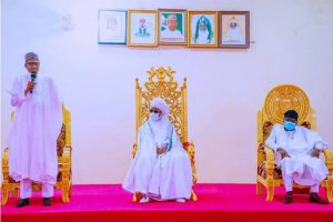 Buhari visits Yola, commiserates with Adamawa govt over Ahmed Joda's death