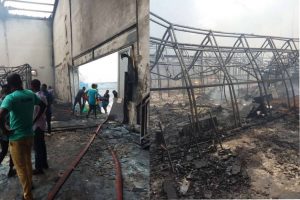 Latest news is that Fire Guts Hi-Impact TV Studio, no life was lost - MD