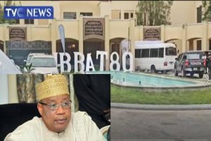 Latest news is that Heavy security as dignitaries arrive IBB's residence