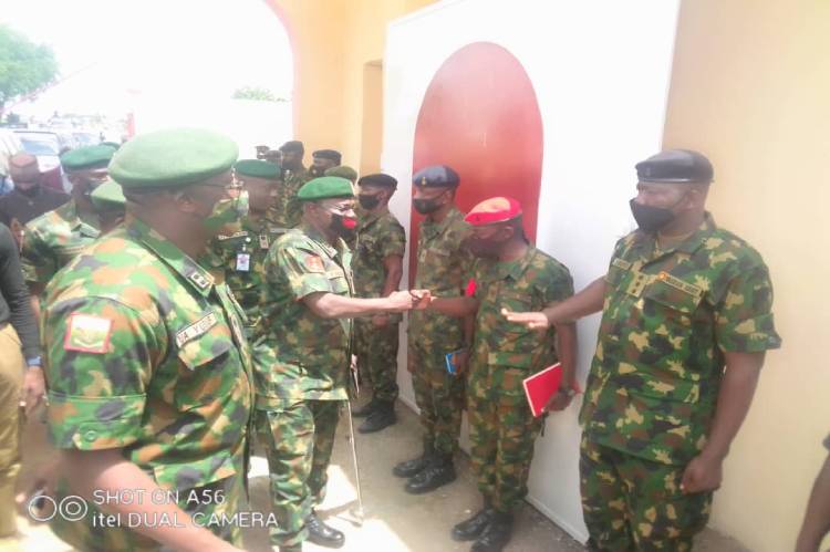 Chief Of Army Staff Arrives Zamfara