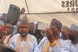 Latest Breaking News about Zamfara Politics : Governor Bello Matawalle registers as Card carrying member of the APC