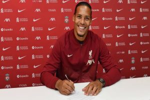 Latest Breaking News about Virgil Van Dijk: Van Dijk signs new 4 yeard deal with Liverpool