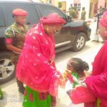 Latest Breaking News about NAOWA: NAOWA President, Salamatu Yahaya, arrives Gusau