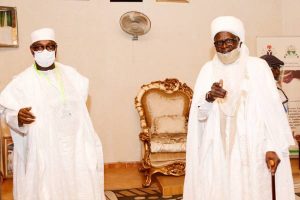 Latest Breaking News on Niger State : Governor Sanni Bello congratulates former Governor and Emir of Suleja at 80