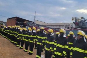 LASG trains, equips 100 newly recruited fire fighters