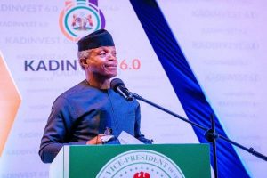 Latest Breaking News About KADINVEST 6.0: Vice President Osinbajo urges states to invest in Agriculture