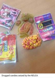 NDLEA intercepts drugged candies from UK, 