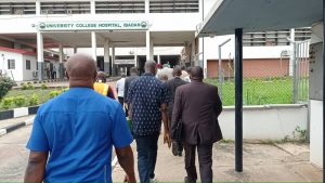 House committee on health visits UCH, calls for better undersatnding between FG, Doctors