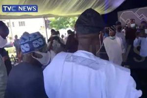 Sanwo-olu hosts a reception for Asiwaju